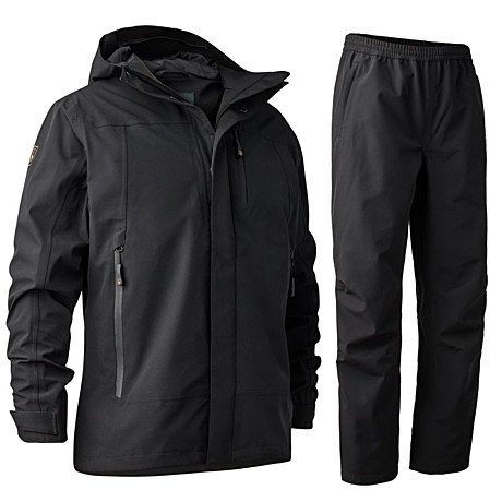 Костюм Deerhunter Sarek Shell with hood (999 Black)