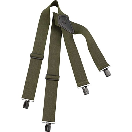 Подтяжки Swedteam Braces Clips (Green) X-образные (клипсы)