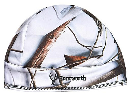 Шапка Huntworth Fleece Beanie (Snow Camo) зимний камуфляж
